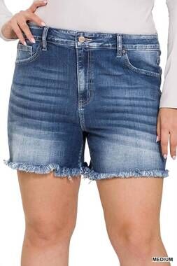 NEW 42POPS summer shorts in medium wash